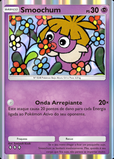 Smoochum #075 · Sabedoria dos Céus e Mares (A4)