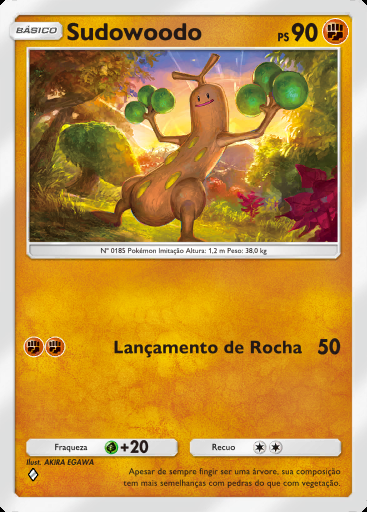 Sudowoodo #093 · Sabedoria dos Céus e Mares (A4)