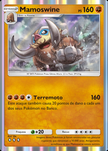 Mamoswine #098 · Sabedoria dos Céus e Mares (A4)