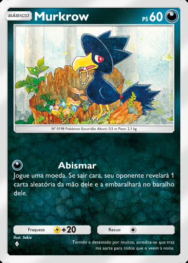 Murkrow #113 · Sabedoria dos Céus e Mares (A4)