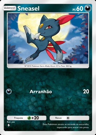 Sneasel #115 · Sabedoria dos Céus e Mares (A4)