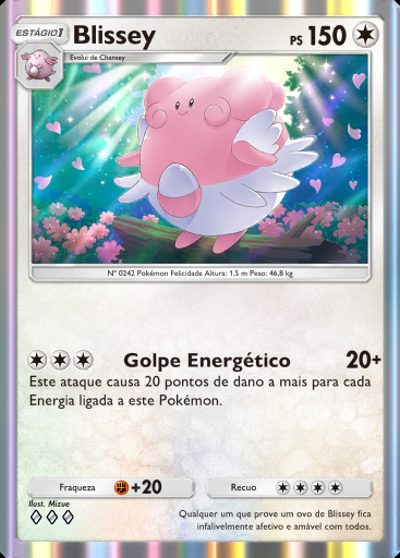 Blissey #132 · Sabedoria dos Céus e Mares (A4)