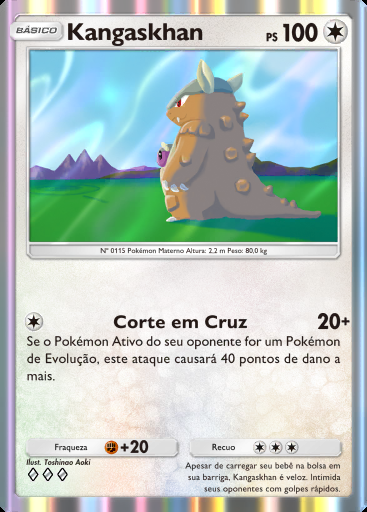 Kangaskhan #133 · Sabedoria dos Céus e Mares (A4)