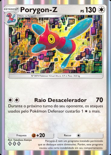 Porygon-Z #137 · Sabedoria dos Céus e Mares (A4)