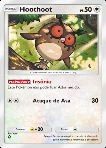 Hoothoot #140 · Sabedoria dos Céus e Mares (A4)
