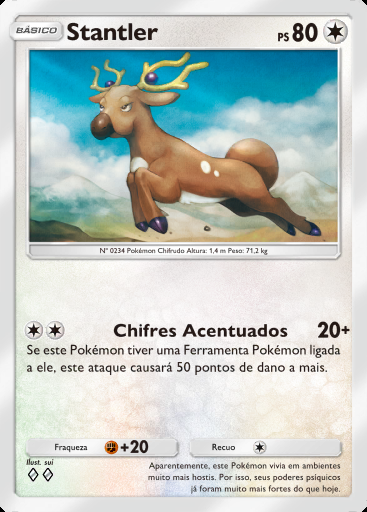 Stantler #147 · Sabedoria dos Céus e Mares (A4)