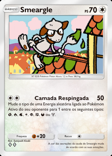 Smeargle #148 · Sabedoria dos Céus e Mares (A4)