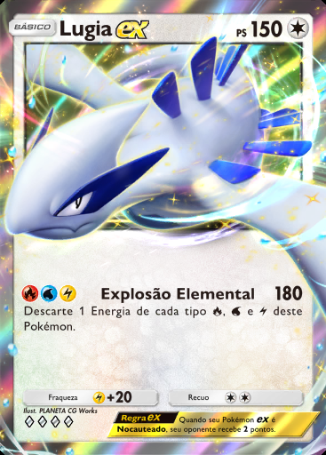 Lugia ex #149 · Sabedoria dos Céus e Mares (A4)