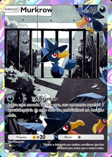 Murkrow #178 · Sabedoria dos Céus e Mares (A4)