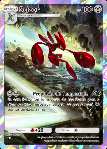 Scizor #180 · Sabedoria dos Céus e Mares (A4)