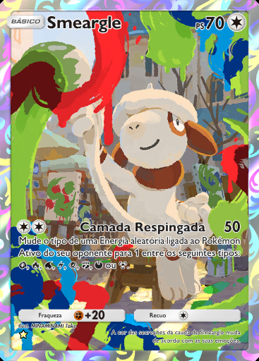 Smeargle #184 · Sabedoria dos Céus e Mares (A4)