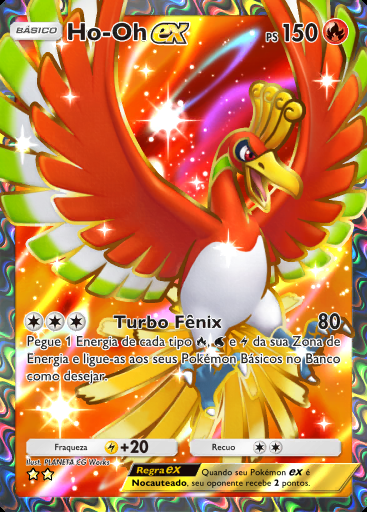 Ho-Oh ex #187 · Sabedoria dos Céus e Mares (A4)
