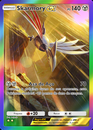 Skarmory ex #209 · Sabedoria dos Céus e Mares (A4)