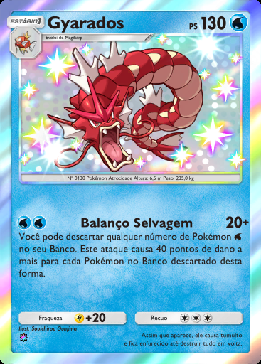 Gyarados #215 · Sabedoria dos Céus e Mares (A4)