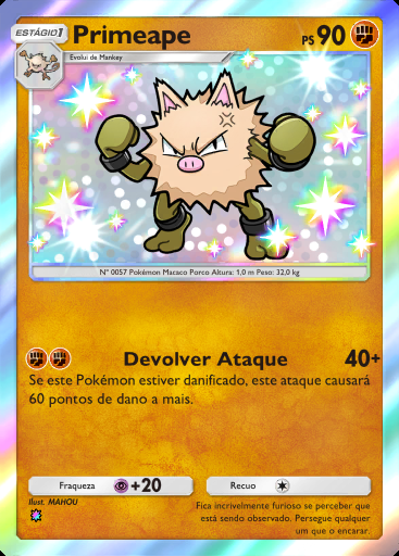 Primeape #222 · Sabedoria dos Céus e Mares (A4)