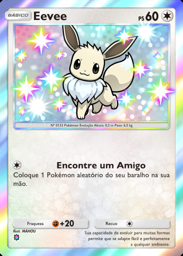 Eevee #231 · Sabedoria dos Céus e Mares (A4)