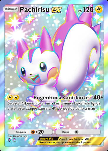 Pachirisu ex #236 · Sabedoria dos Céus e Mares (A4)
