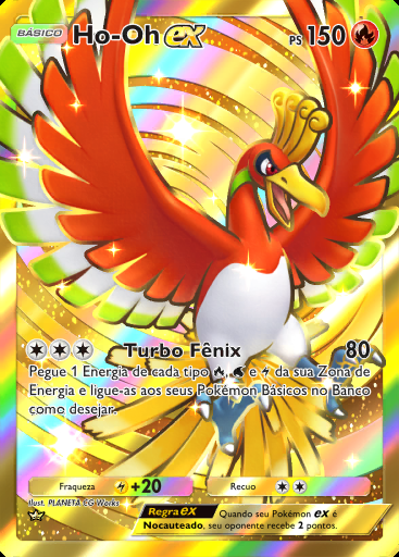 Ho-Oh ex #240 · Sabedoria dos Céus e Mares (A4)