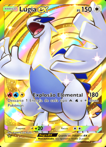 Lugia ex #241 · Sabedoria dos Céus e Mares (A4)
