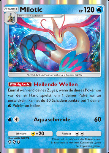 Milotic #022 · Verborgene Quelle (A4a)