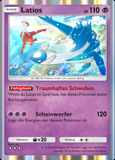 Latios #037 · Verborgene Quelle (A4a)