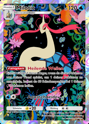 Milotic #072 · Verborgene Quelle (A4a)