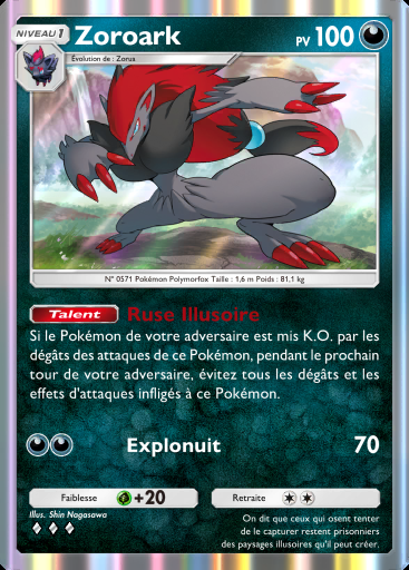 Zoroark #050 · Source Secrète (A4a)