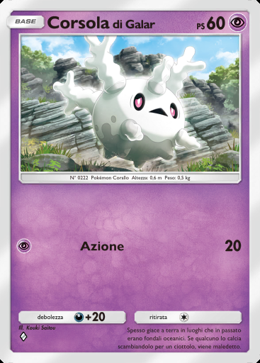 Corsola di Galar #034 · Sorgenti Recondite (A4a)