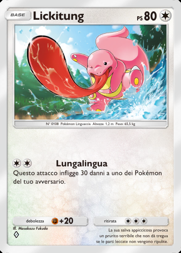 Lickitung #057 · Sorgenti Recondite (A4a)