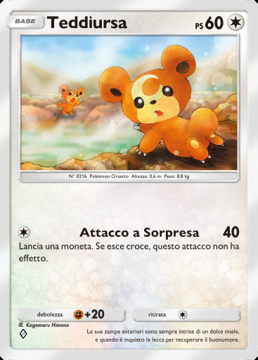 Teddiursa #060 · Sorgenti Recondite (A4a)