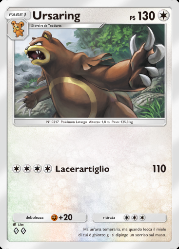 Ursaring #061 · Sorgenti Recondite (A4a)