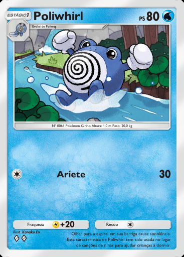 Poliwhirl #014 · Nascentes Reclusas (A4a)