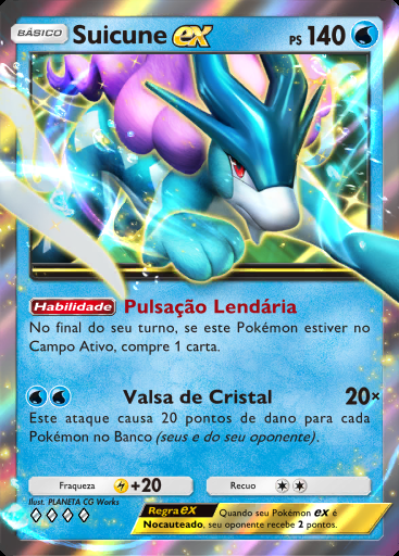Suicune ex #020 · Nascentes Reclusas (A4a)