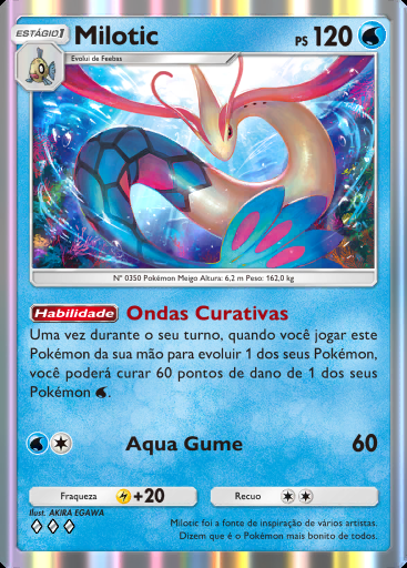 Milotic #022 · Nascentes Reclusas (A4a)