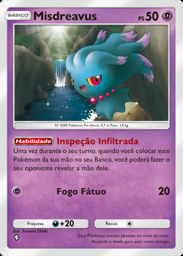 Misdreavus #032 · Nascentes Reclusas (A4a)
