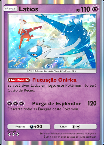 Latios #037 · Nascentes Reclusas (A4a)