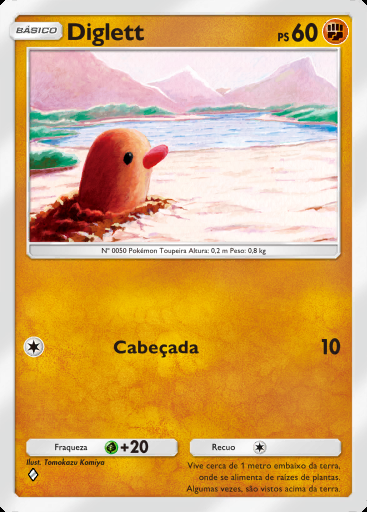 Diglett #040 · Nascentes Reclusas (A4a)