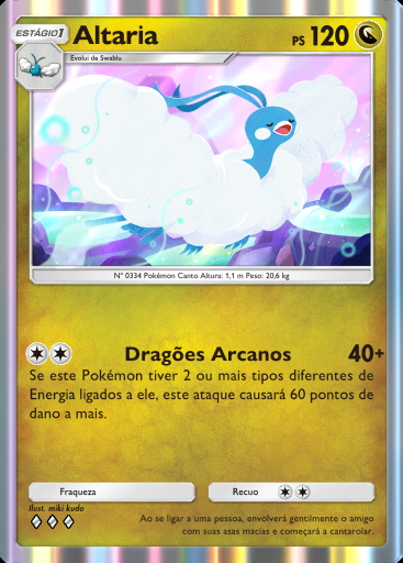Altaria #055 · Nascentes Reclusas (A4a)