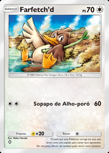 Farfetch’d #056 · Nascentes Reclusas (A4a)