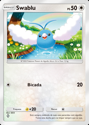 Swablu #064 · Nascentes Reclusas (A4a)