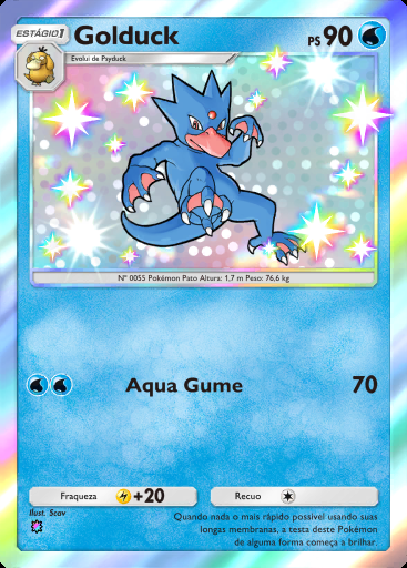 Golduck #094 · Nascentes Reclusas (A4a)