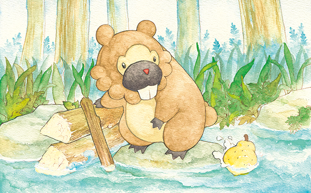Bidoof · Illustrations 3