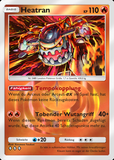 Heatran #077 · Deluxepack-ex (A4b)