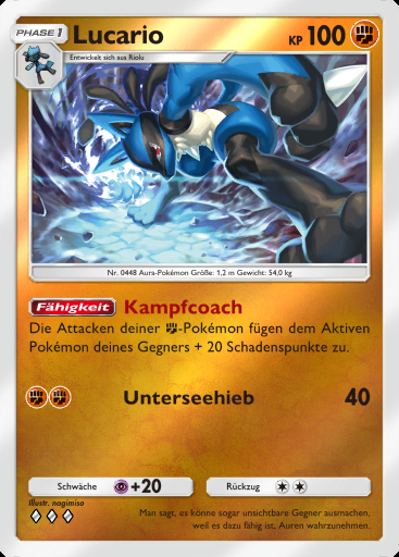 Lucario #213 · Deluxepack-ex (A4b)