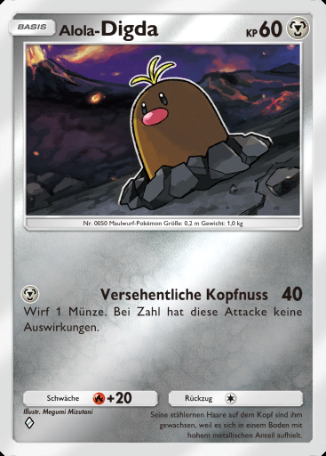 Alola- Digda #250 · Deluxepack-ex (A4b)