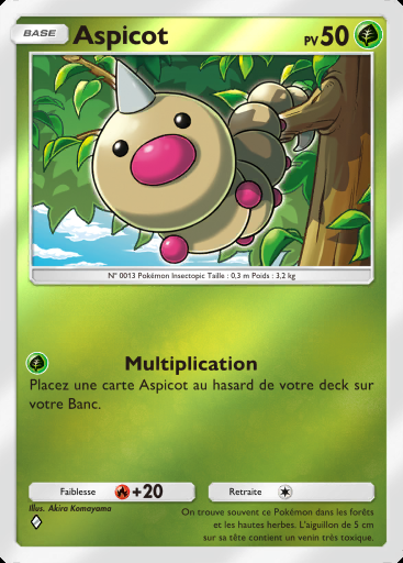 Aspicot #007 · Booster de Luxe ex (A4b)