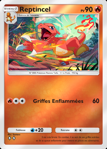 Reptincel #058 · Booster de Luxe ex (A4b)