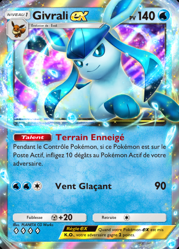 Givrali-ex #106 · Booster de Luxe ex (A4b)
