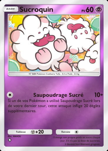 Sucroquin #174 · Booster de Luxe ex (A4b)