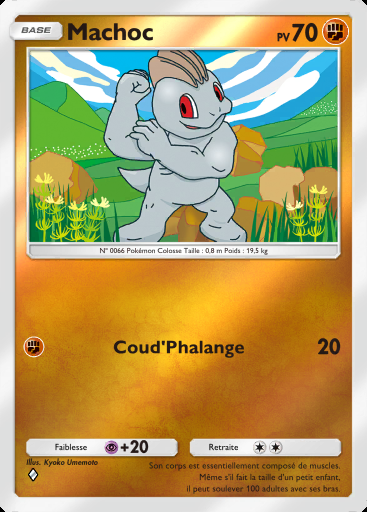 Machoc #190 · Booster de Luxe ex (A4b)